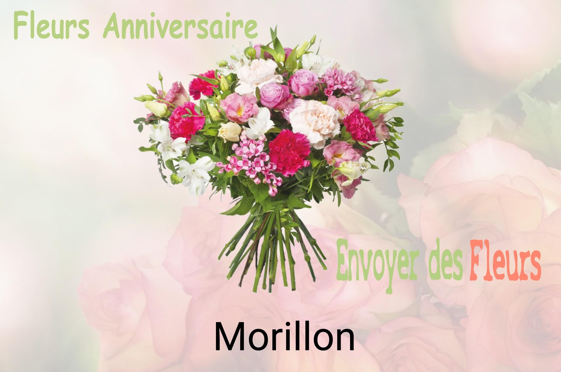 Bouquet de fleurs d’anniversaire livré à Morillon